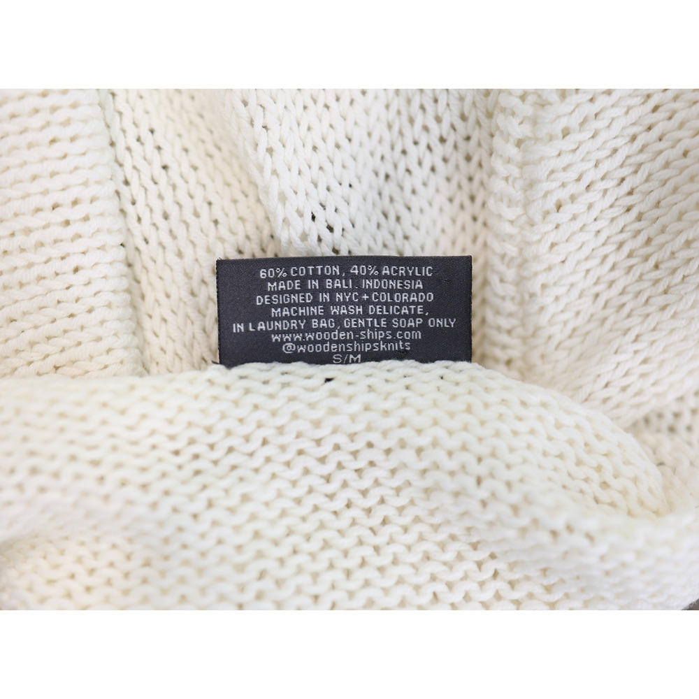 A5 Auth WOODEN SHIPS Paola Buendia Manhattan Beach Sweater Size S/M $148 - Picture 6 of 6